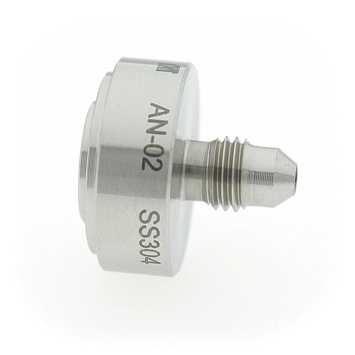 WB37-AN02 Male Flare Weld On Bung JIC-2 (5/16"-24)