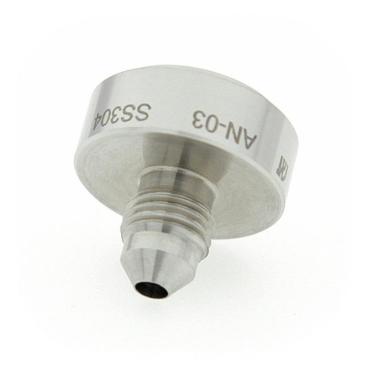 WB37-AN03 Male Flare Weld On Bung JIC-3 (3/8"-24)