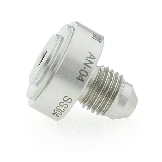 WB37-AN04 Male Flare Weld On Bung JIC-4 (7/16"-20)