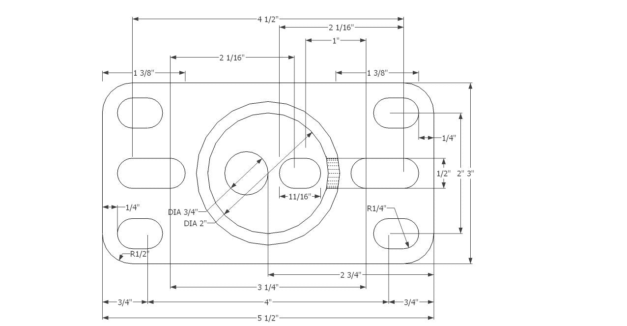 Universal Pole Adaptor for Cobrahead and Shoebox Light