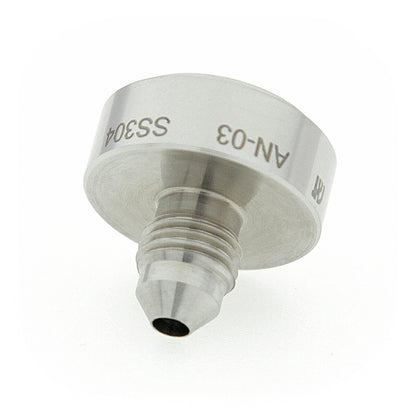 WB37-AN03 Male Flare Weld On Bung JIC-3 (3/8"-24)