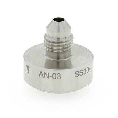 WB37-AN03 Male Flare Weld On Bung JIC-3 (3/8"-24)