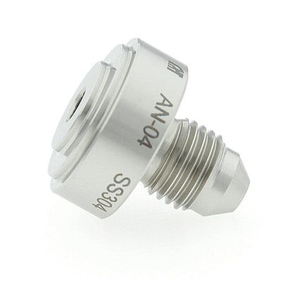 WB37-AN04 Male Flare Weld On Bung JIC-4 (7/16"-20)