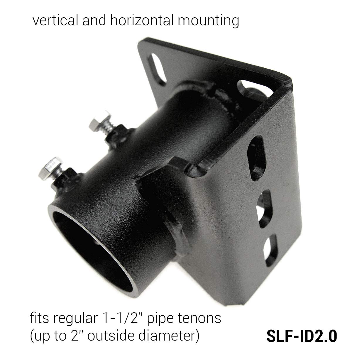 Slipfitter Adapter Mounting Bracket (ID 2.0") for Round Pole (up to OD 1 7/8")