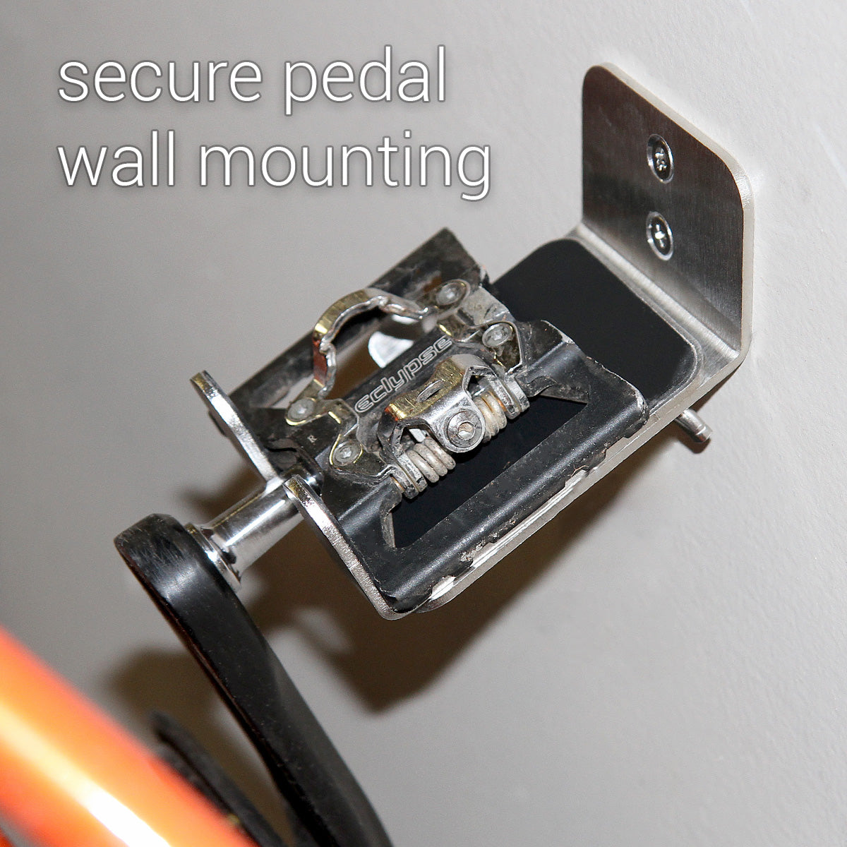 Stainless Steel Adjustable Bike Pedal Wall Mount